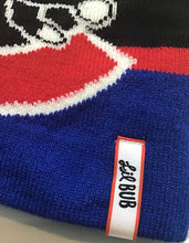 Load image into Gallery viewer, Custom label on a beanie